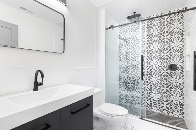 Large Format Tile Shower Design